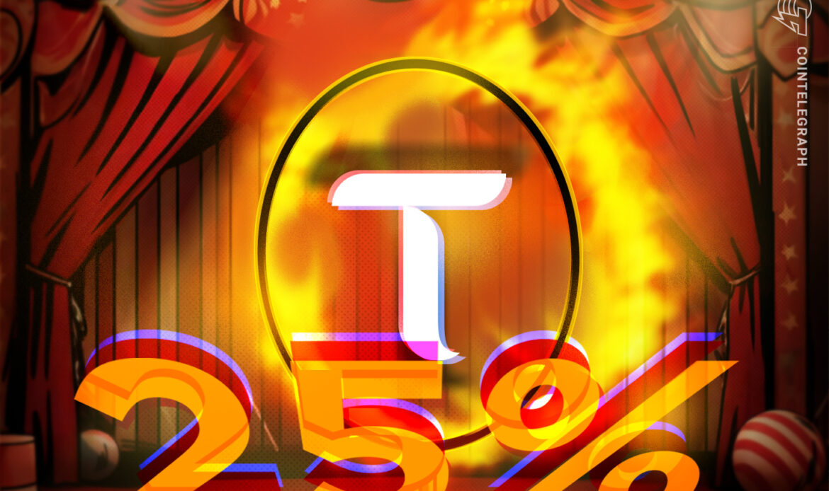 A large white letter T inside a glowing orange circular frame wrapped in realistic fiery flames.