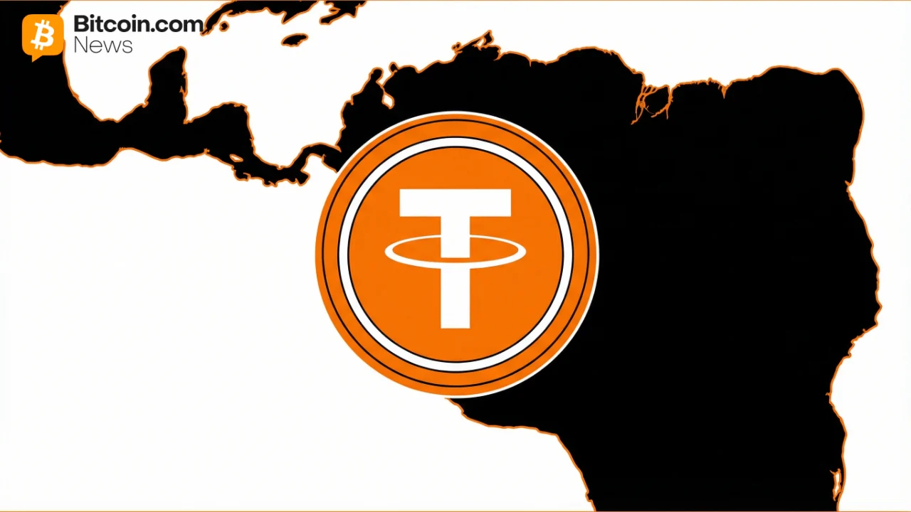 A bold orange circular icon displaying a white letter T set against a high-contrast black and white map graphic background.