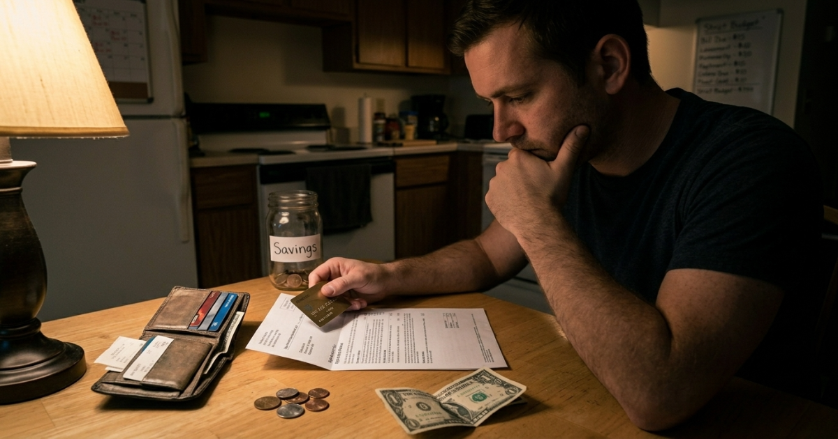Investor analyzing cryptocurrency market trends at home