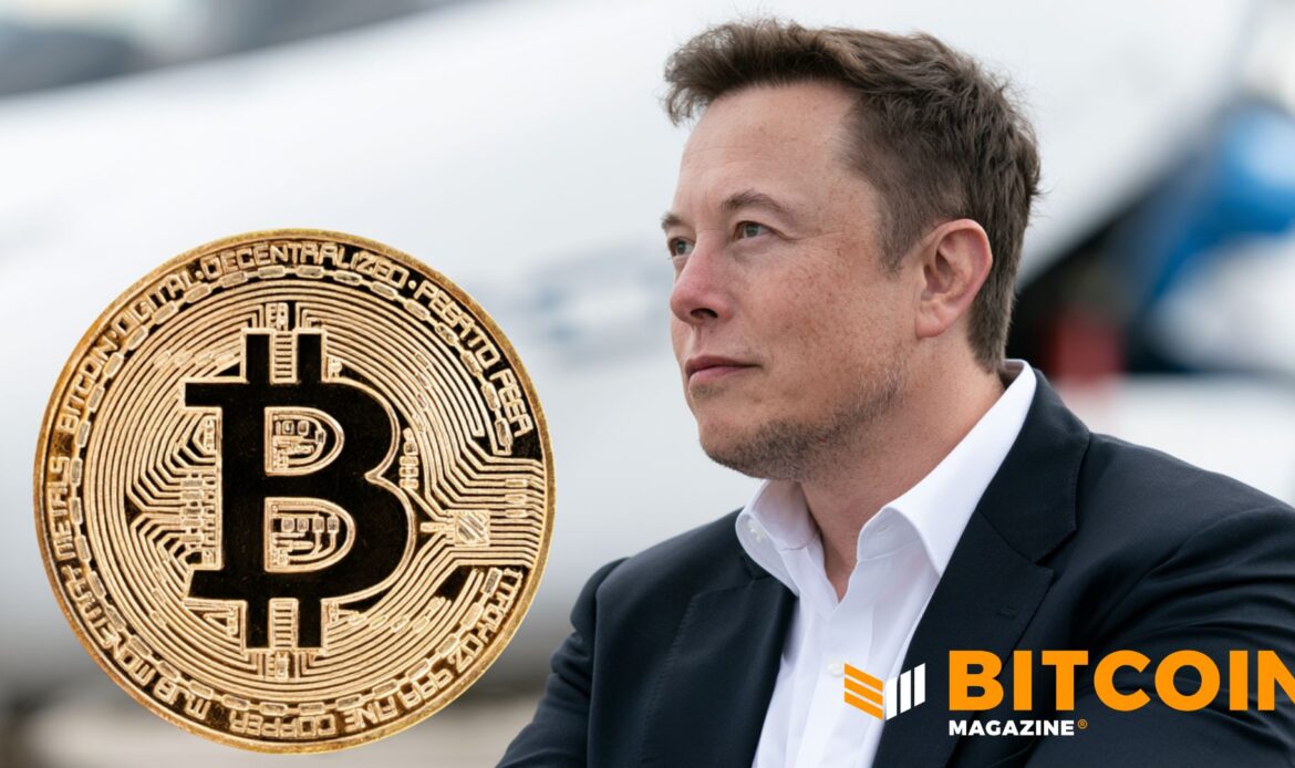 Business executive beside Bitcoin symbol representing corporate adoption