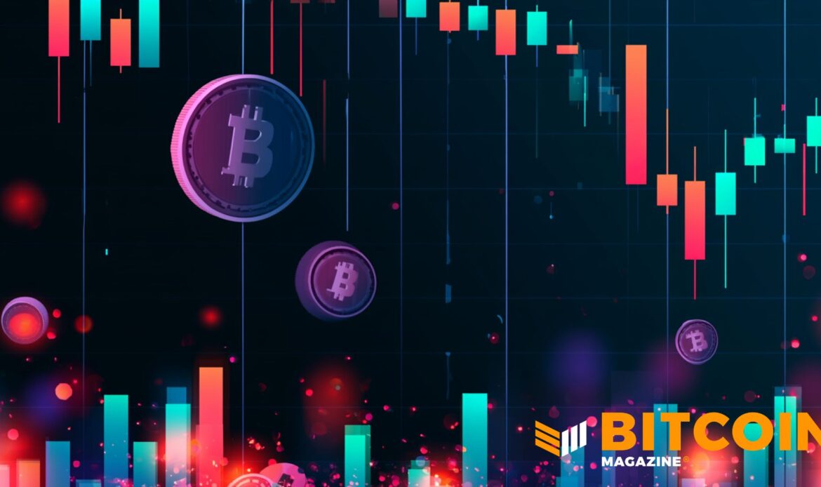 Cryptocurrency chart showing market volatility and price movement