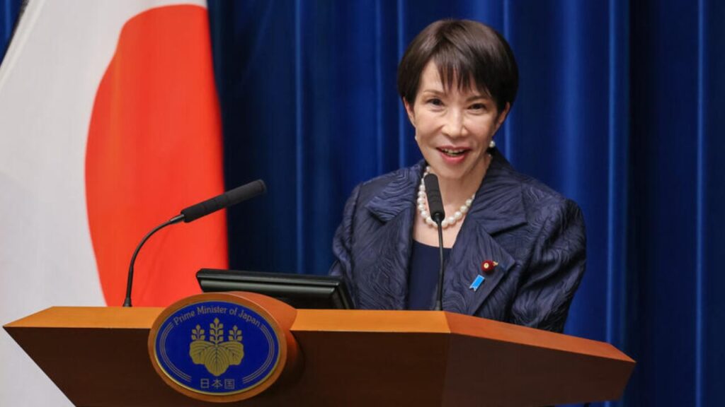 Japan PM Sanae Takaichi